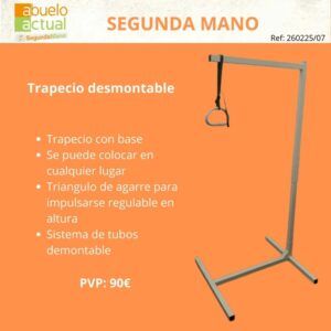 Trapecio desmontable 2ª mano - Imagen 1